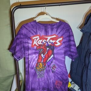 NBA Purple Raptors Short Sleeve Tee